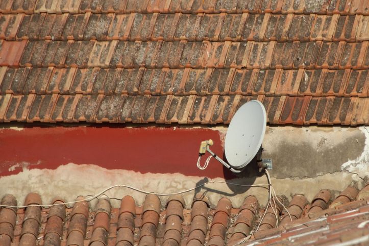 Infiltração no telhado