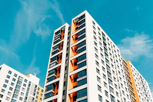 Prédio que passou por retrofit de fachada